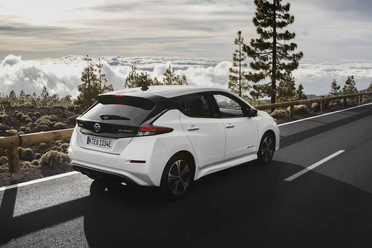 AS24 populairste EVs 2024 Nissan Leaf